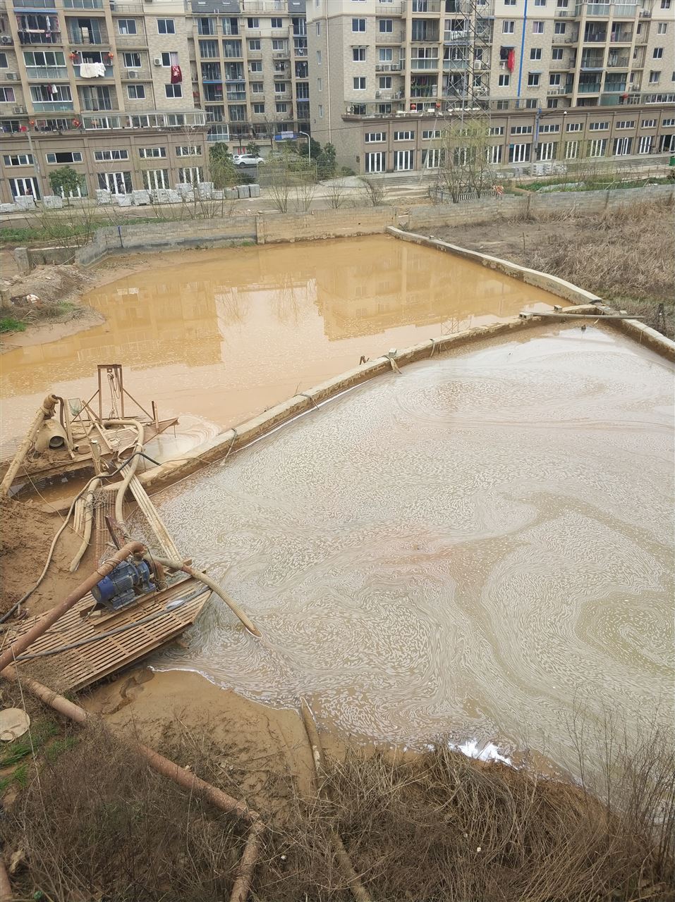宝安沉淀池淤泥清理-厂区废水池淤泥清淤